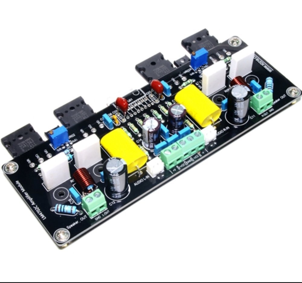 SMO LM4702+2SA1943+2SC5200 Audio power Amplifier AMP Board free image ...