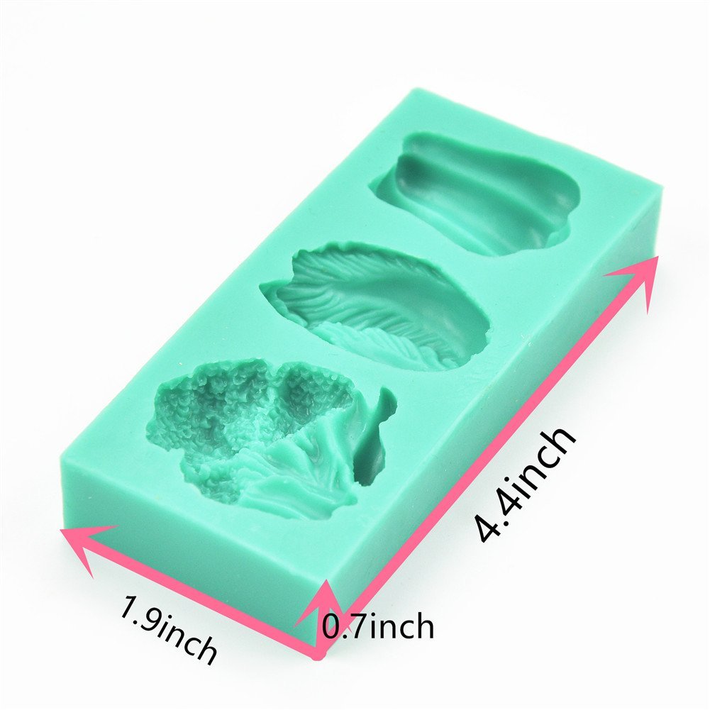 Tangchu Soft Silicone Cake Mold Vegetable Shape 4319307inch Green N3 Free Image Download
