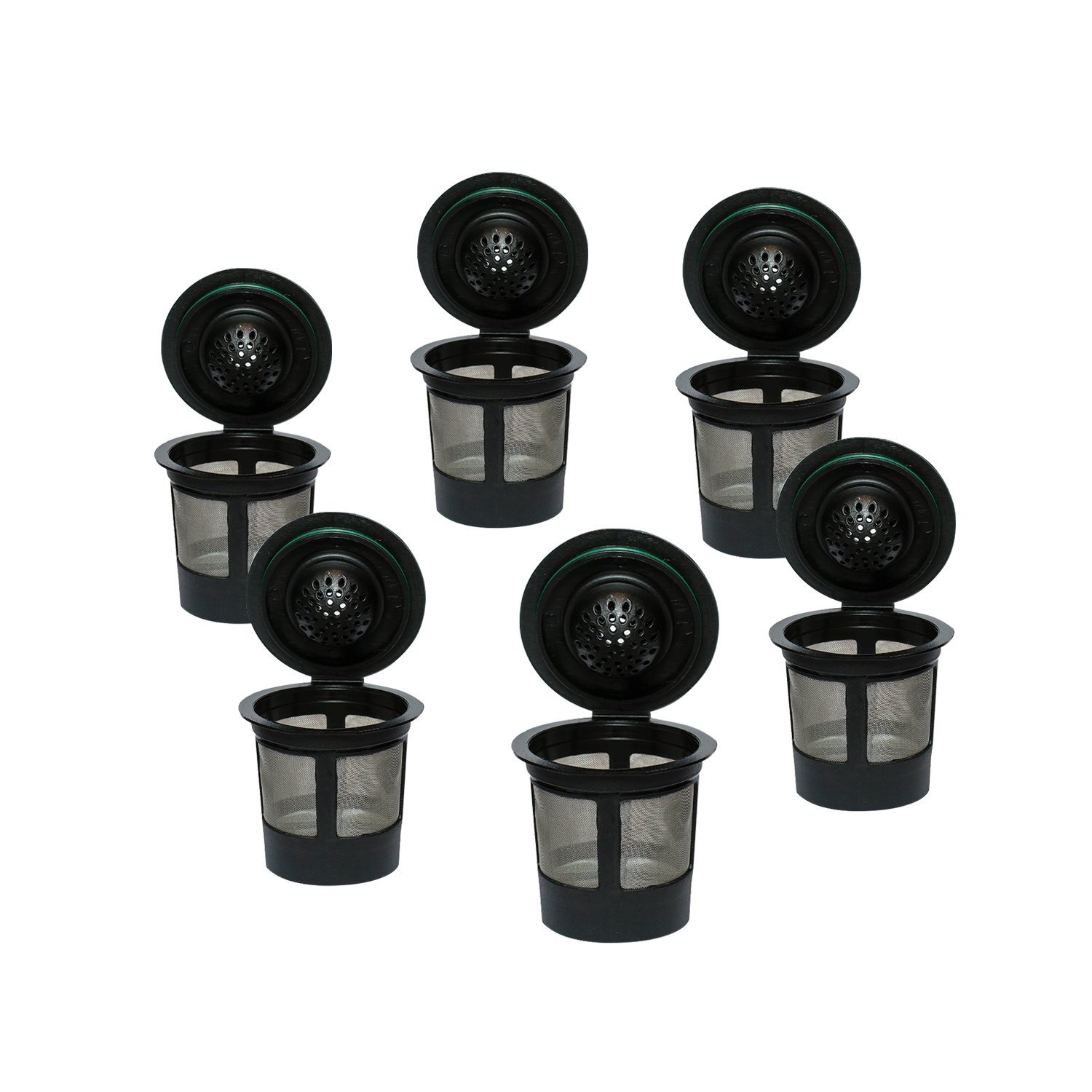 6 Solo Reusable Coffee Pod Filters Compatible with Keurig K cup Coffee ...