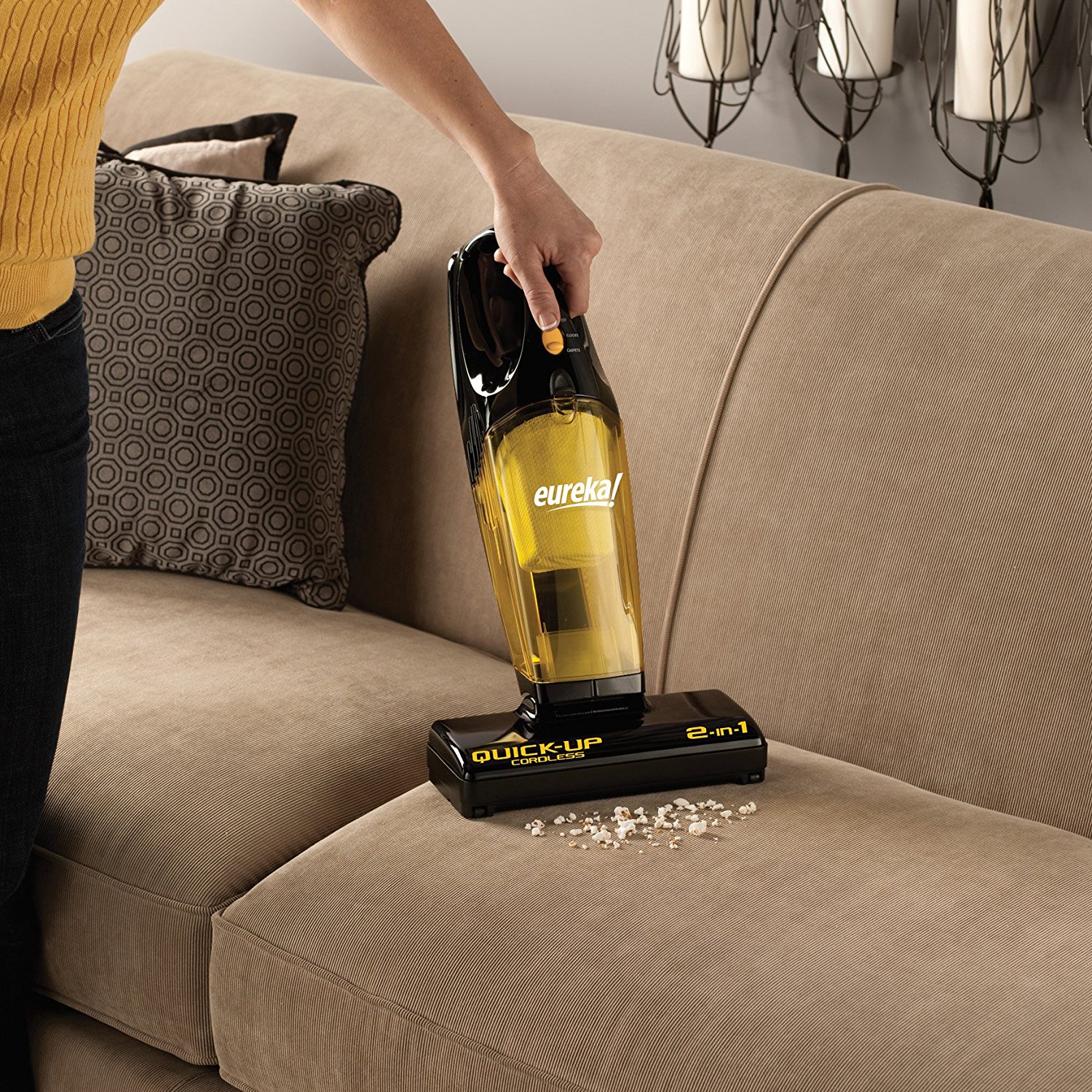 Eureka Quick-up Cordless 2-in-1 Stick Vacuum, 96H N4 free image download