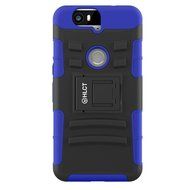 Google Nexus 6P Case, HLCT Rugged Shock Proof Dual-Layer PC and Soft Silicone Case With Built-In Kickstand for... N11
