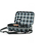 Crosley Messenger - Gray and Black Checkerboard