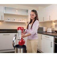 Dirt Devil SD40030 Power Reach Multi-Cyclonic Bagless Canister Vacuum, HEPA Media Filter N5