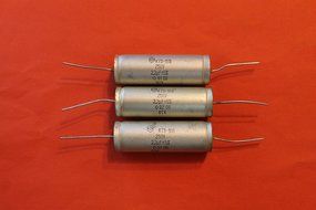 Capacitor PETP K73-16V 250V 2.2uF USSR 5 pcs
