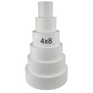 Round 4" Cake Dummies - Set of 4 (4" High by 8" 10" 12" 14") N2