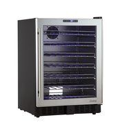 Vinotemp 54-Bottle Touch Screen Mirrored Wine Cooler