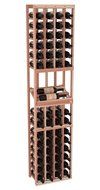 Wine Racks America Redwood 4 Column Side Display Kit. 13 Stains to Choose From! N3