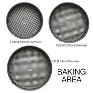 Ecolution Bakeins 3 Piece Springform Pan Set &ndash; PFOA, BPA, and PTFE Free Non-Stick Coating &ndash; Heavy Duty Carbon... N6