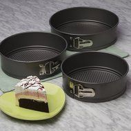 Ecolution Bakeins 3 Piece Springform Pan Set &ndash; PFOA, BPA, and PTFE Free Non-Stick Coating &ndash; Heavy Duty Carbon... N8