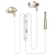 Dreaman iMetal Stereo Earphone M300 Headphones Handfree Running Earphone Gold