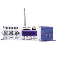 Robolife USB FM Audio Car Stereo Amplifier Radio MP3 Speaker Hi-Fi 2 Channel Power Player with Romote Control N4