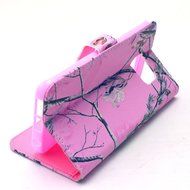 Galaxy S6 Case, Firefish Premium [Kickstand] Build-in Double Protection PU Wallet Case with Magnetic Closure Shock-Absorbing... N19