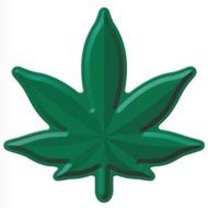 Marijuana Silicone Cake Mold