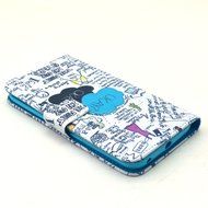 Galaxy S6 Case, Firefish Premium [Kickstand] Build-in Double Protection PU Wallet Case with Magnetic Closure Shock-Absorbing... N23