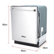 Anself THOR KITCHEN 24 Inch Stainless Steel Dish Washer Fully Integrated Built-In Dishwasher N4