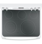 GE JB750DJWW 30" White Electric Smoothtop Range - Convection N3