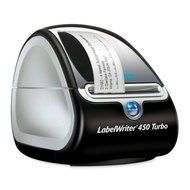 Dymo LabelWriter 450 Turbo Direct Thermal Printer - Monochrome - Label Print - 1.2 lps Mono - USB