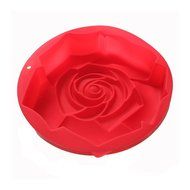 X-Haibei Large Flower Cake Pan Baking Silicone Mold Decorating Dessert 11.5inch N3