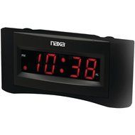 NAXA NRC-165 Easy-to-Read Dual Alarm Clock with USB Charger Consumer electronic