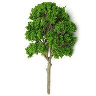 5pcs/lot 15cm Miniature Model Trees For Micro Landscape Train Railway Park Scenery N4