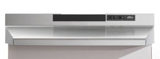 Broan F403604 Two-Speed Four-Way Convertible Range Hood, 36-Inch, Stainless Steel N3