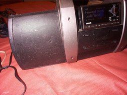 Sirius XM SUBX1R Boombox &amp; active SP5 receiver Potential Lifetime subscription N2