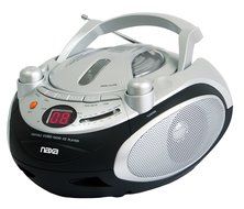 Naxa NPB-245 Portable CD Player and AM/FM Stereo Radio