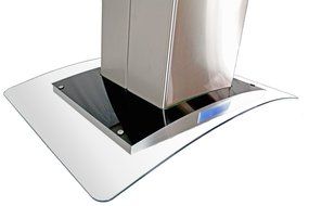 AKDY 36" European Style Az668is2B-90 Stainless Steel Island Mount Range Hood Touch Control Baffle Filter N3