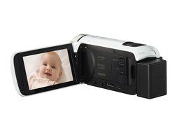 Canon VIXIA HF R600 (White) (Discontinued by Manufacturer) N5