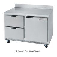 Beverage-Air WTRD60A-4 60" Compact Worktop Refrigerator 4 Drawer