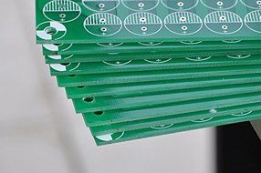 Electronics-Salon 1PCS Capacitor Filter Bare PCB, Support 100pcs D12.5mm Electrolytic Capacitors. N3