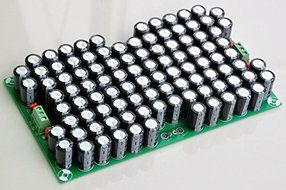 Electronics-Salon 1PCS Capacitor Filter Bare PCB, Support 100pcs D12.5mm Electrolytic Capacitors. N4
