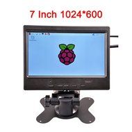 GeeekPi 7 inch 1024x600 TFT HDMI Display LCD Color Monitor for Raspberry Pi 3/2/B+/PC
