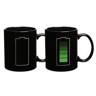 MuLuo Magic Battery Morph Porcelain Temperature Colour Changing Mug Cup