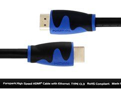 FORSPARK High Speed Ultra HDMI Cable 45Feet (13.8m) with Ethernet- 26AWG CL3 HDMI 1.4 - 2.0 Professional - 3D... N4