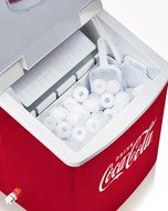 Nostalgia ICE100COKE Coca-Cola 26-Pound Automatic Ice Cube Maker N2