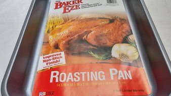 Baker Eze Roasting/Cake Pan, 14.5"x10.5" x2", Non Stick Finish N2