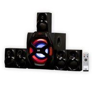 Acoustic Audio AA6101 Home Theater 5.1 Powered Bluetooth Speaker System with FM Tuner