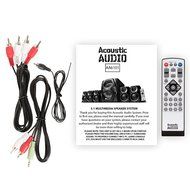 Acoustic Audio AA6101 Home Theater 5.1 Powered Bluetooth Speaker System with FM Tuner N3