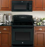 GE PVM9195DFBB Profile 1.9 Cu. Ft. Black Over-the-Range Microwave N4