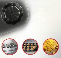 Fluted 12-Cavity Pan Non-Stick Bakeware,Mini N2