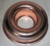 Vintage Round Coppertone 11 by 3 Inch Ring Mold Cake Baking Pan N2