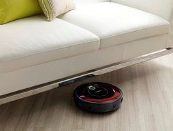 CCP Automatic robot vacuum cleaner high-grade model into [LAQULITO] walls dark red CZ-907-DR N6