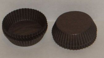 601 Brown Paper Candy Cups 200 Pack Candy Making Supplies CP-16-200