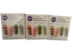 Wilton Treat Pops 3 packages of 4-count each (12 total) 7.25 inches high
