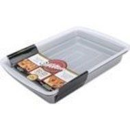 Professional Nonstick Bakeware 9-Inch by 13-Inch Cake Pan, Silver