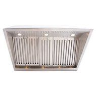 CAVALIERE 36" Wall Mounted Stainless Steel Kitchen Range Hood 1200 CFM SV218T2-36 N4