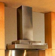 Vent-A-Hood Contemporary Series CWLH9-130 SS 30" Chimney Style Wall Mount Range Hood With 300 CFM Internal Blower...