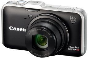 Canon Digital Camera PowerShot SX230 HS Black PSSX230HS (BK) N3