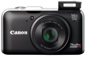 Canon Digital Camera PowerShot SX230 HS Black PSSX230HS (BK) N4